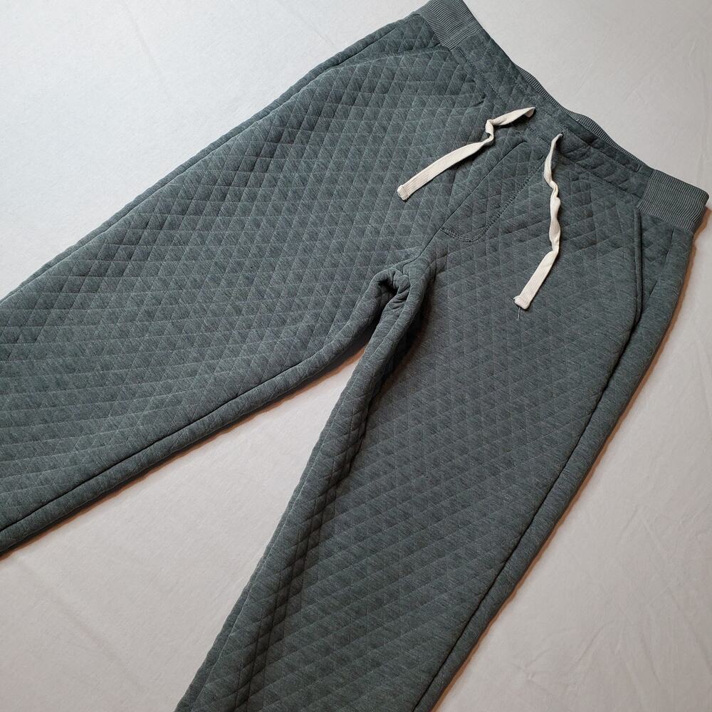 Marine Layer Men's Size M Corbet Quilted Jogger Pant Green 19647